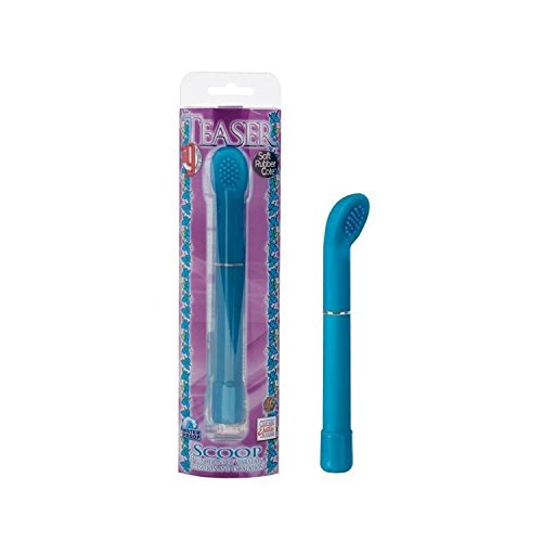 California Exotics I9 Teaser Multi-Function Vibrator, Scoop, Blue