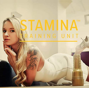 Fleshlight Stamina Training Unit | Men'S Performance Enhancement | Gold Masturbator