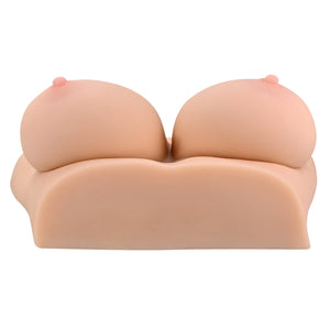 Stimulation Big Double D Breast Masturbator Lifelike Sex Toy For Male Masturbation