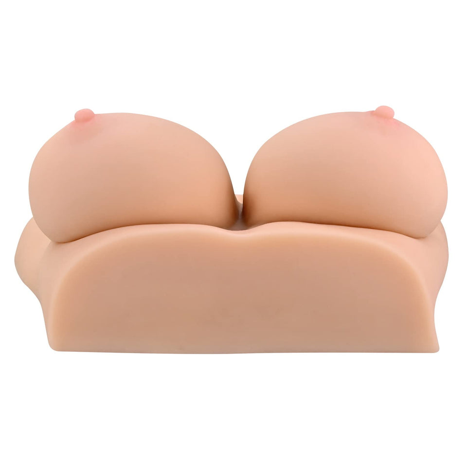 Stimulation Big Double D Breast Masturbator Lifelike Sex Toy For Male Masturbation