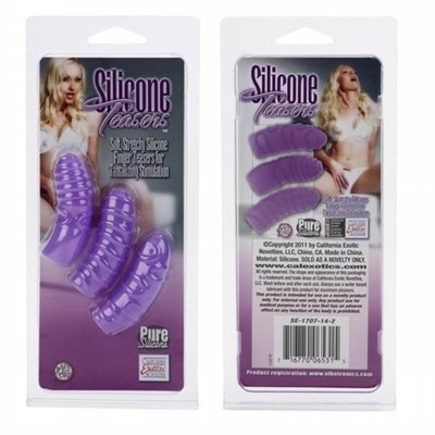 California Exotic Novelties Silicone Teasers, Purple