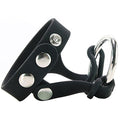 Calexotics Colt Ball Spreader Set     Silicone Male Enhancement Ring With Support Band     Sex Toys For Men     Black