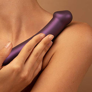 Strap-On-Me Diildo Metallic Purp Size M