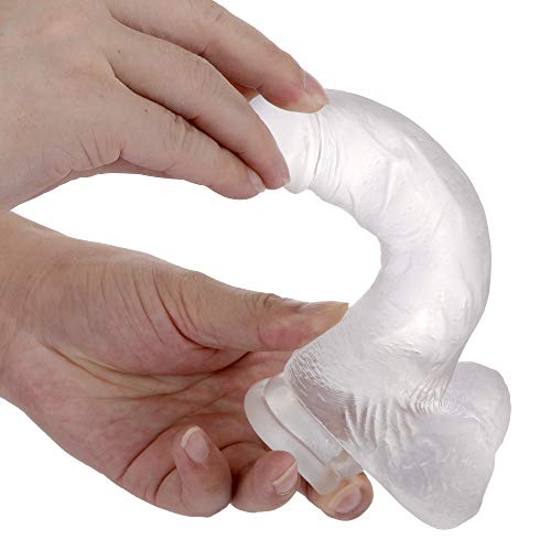 7.3 Inch Soft Realistic Dildo, Human Safety Material, With Powerful Suction Cups, Suitable For Women/Men/Gay, Adult Toys For Women Or Beginer