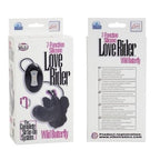 California Exotic Novelties 7-Function Silicone Love Rider Wild Butterfly - Black