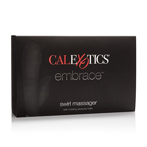 Calexotics Embrace Swirl Massager - Waterproof Vibrator Toys For Couples - Adult Sex Clitoral G Spot Massager - Pink