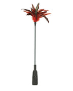 Sportsheets - Sex & Mischief: Feather Slapper - Tickle And Spanking Adult Toy (Red And Black)