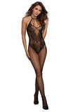 Dg Fishnet Bodystocking Blk Q