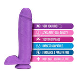 Neo Dual Density Dildo 10In Neon Purple