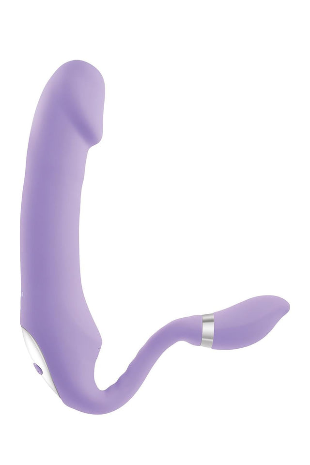 Gender X - Orgasmic Orchid Bendable 2-Ended C-Shaped Vibrator - Purple