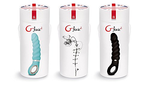 Gjack2 Waterproof Rechargeable Bioskin Dildo Vibrator - 6 Vibration Modes - Premium Quality Clitoris Vagina Stimulator - Adult S