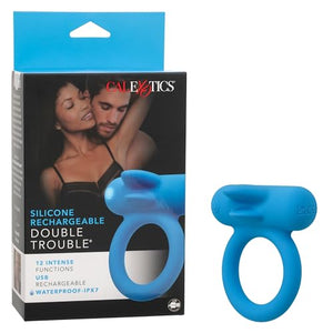 Silicone Rechargeable Double Trouble