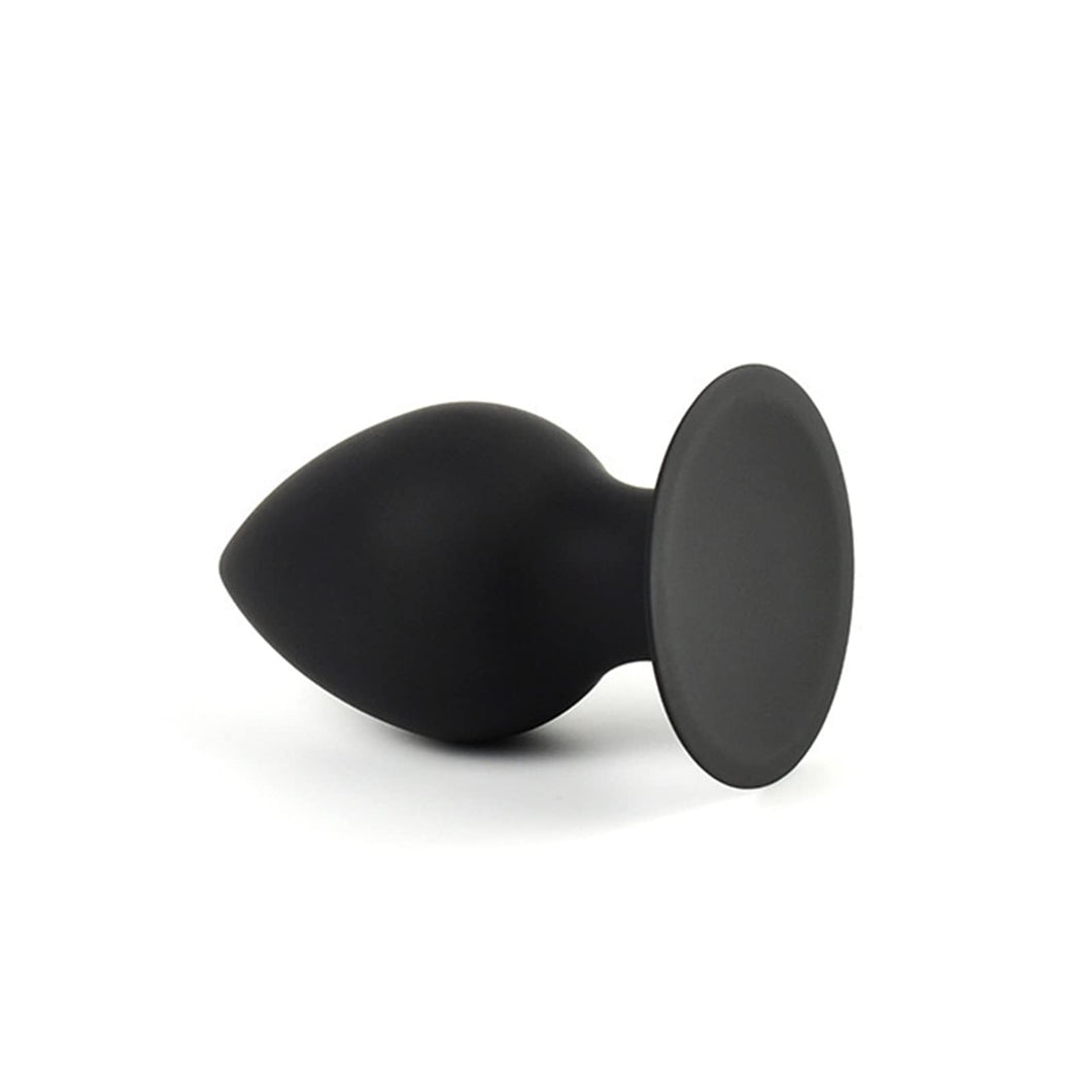 Silicone Large Suction Cup Anal Plug Stimulation Anal Massager Adult Sex Toy for Couple(S)