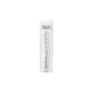 Basix Rubber Works - 16-Inch Double Dong - Clear