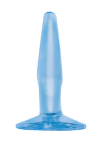 Basix Rubber Works 4-Inch Mini Butt Plug Blue