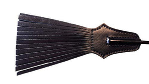 Rouge Tassalled Riding Crop Black