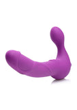 Strap U Royal Revolver Vibrating Strapless Silicone Strap On Dildo