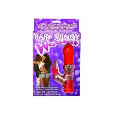 Pipedream Products Baby Bunny Wabbit - Pink