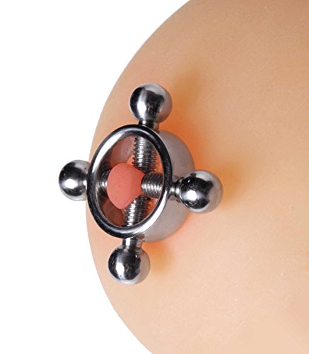 Master Series Rings Of Fire Stainless Steel Nipple Clamp Set