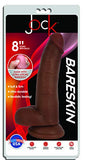 Jock Bareskin 8In Latte Dildo W/ Balls
