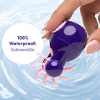 Lovehoney Purple Sqweel Go Rechargeable Masturbator For Women - Silicone - 100% Waterproof