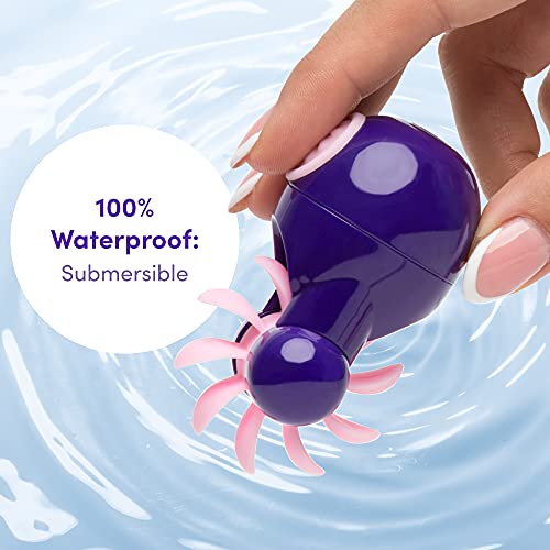 Lovehoney Purple Sqweel Go Rechargeable Masturbator For Women - Silicone - 100% Waterproof