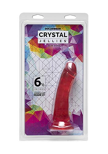 Crystal Jellies 6.5In Slim Dong Pink