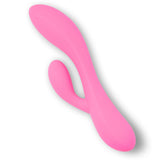 Sweet Vibrations The Perfect Match - Flexible Rabbit Vibrator Sex Toy with 10 Powerful Settings for Women & Couples, Waterproof,