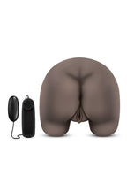Blush Novelties - Hot Chocolate - Luscious Tiana - 1.7 Kilogram Life Sized Realistic Vibrating Ass And Pussy Male Masturbator - 
