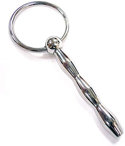 Rouge Ss Ribbed Urethral Probe