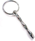 Rouge Ss Ribbed Urethral Probe