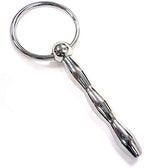 Rouge Ss Ribbed Urethral Probe