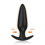 G-spot Anal Vibrator Prostate Massager, Silicone Rechargeable Wearable Anal Vibrator with Remote Control 10 Vibration Modes Wate