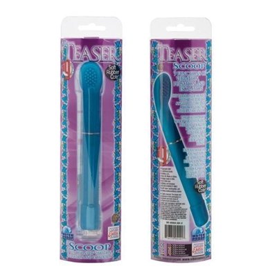 California Exotics I9 Teaser Multi-Function Vibrator, Scoop, Blue