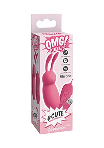 Pipedream Products Omg! Bullets Cute Vibrating Bullet, Pink