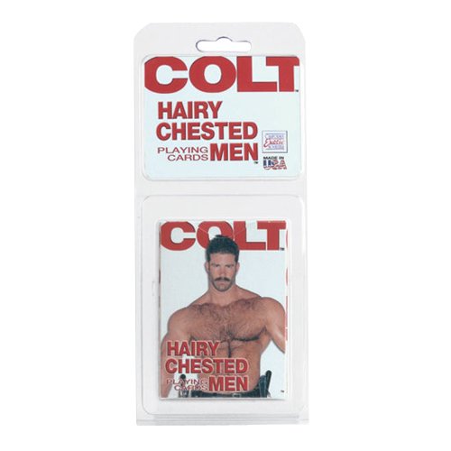 California Exotics Colt Hairy Chested Men Playing Cards