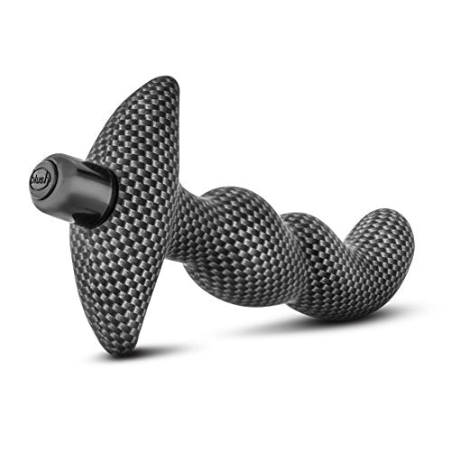 Blush Ignition Prv-02 - Vibrating Prostate Massager Anal Vibrator - Also For G Spot Pleasure - Intense Orgasms - Puria Silicone - Ultrasilk Smooth - Butt Play Sex Toy For Men, Women - Carbon Fiber