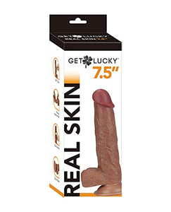Shibari Get Lucky 7.5 Real Skin Light Brown ''