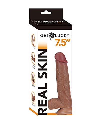 Shibari Get Lucky 7.5 Real Skin Light Brown ''