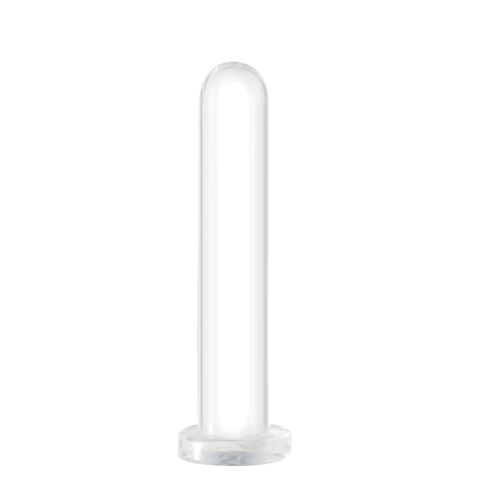 Butt Plug Training for Beginners Couple Clear Dildo with Strong Suction Cup for Hand-Free Play, Jelly Anal Prostate Vaginal G-Sp