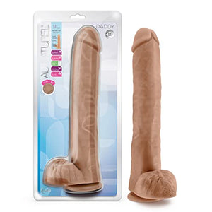 Au Naturel Daddy Dildo 14In Mocha