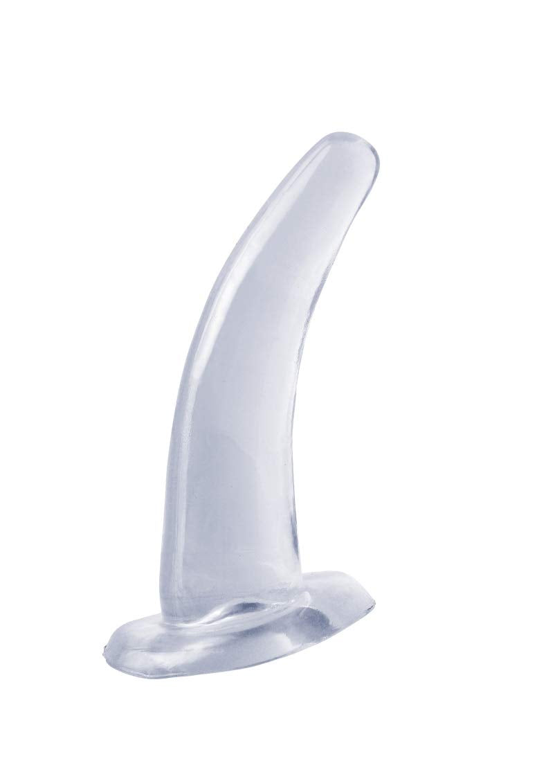 Basix Rubber Works 4.5-Inch His 'N Hers G-Spot Dong, Black