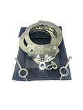 Kinklab Double-Lock Police-Style Handcuffs, Silver