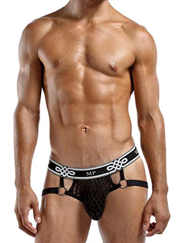 Mp Peep Show Ring Jock Strap Black Sm