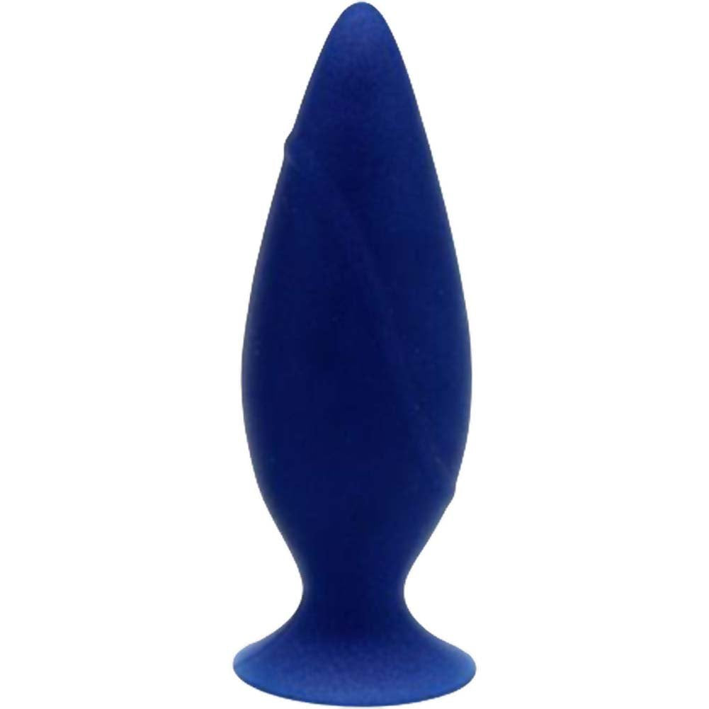 Corked Small Butt Plug - Blue
