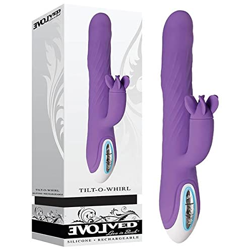 TiltOWhirl Spinning Clitoral Stimulator Rabbit Dual Vibrator