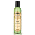 KAMA SUTRA Naturals Massage Oil Vanilla Sandalwood- 8 fl oz - Massage Oil for Body - Natural Carrier Oils - Sensual Massage for 