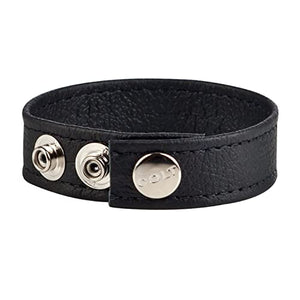 Calexotics Colt Adjustable 3-Snap Leather Strap