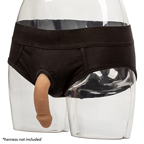 Packer Gear 5In Silicone Penis Tan