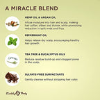 Earthly Body Miracle Oil Shampoo 16Oz Tea Tree